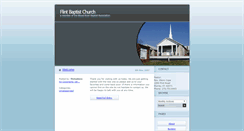 Desktop Screenshot of flintbaptistchurch.bloodriverassoc.org